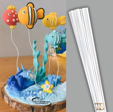 Žice Plastificirane - BELE - 50g